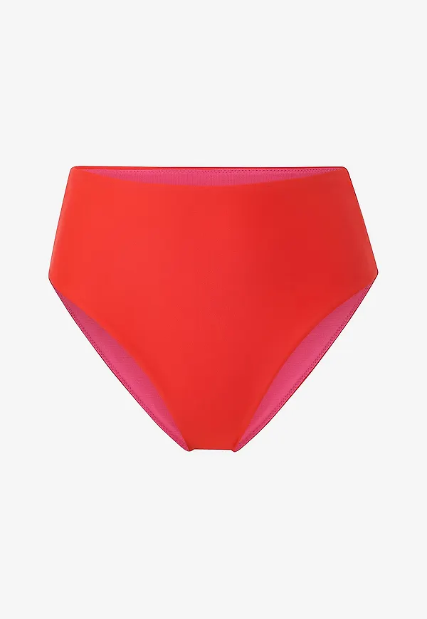 Stronger - Bikinitrosa High Waist Bikini Bottom - Röd