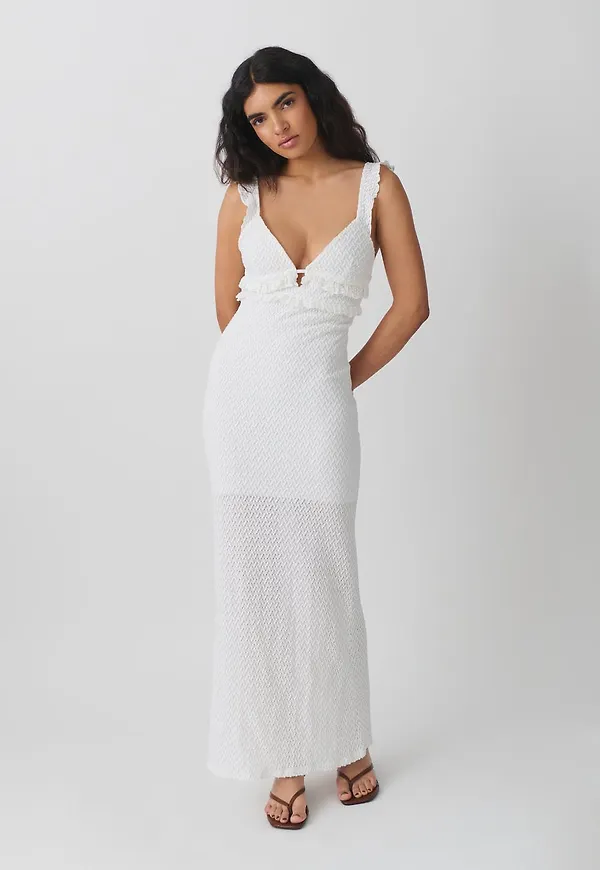 Structure maxi dress