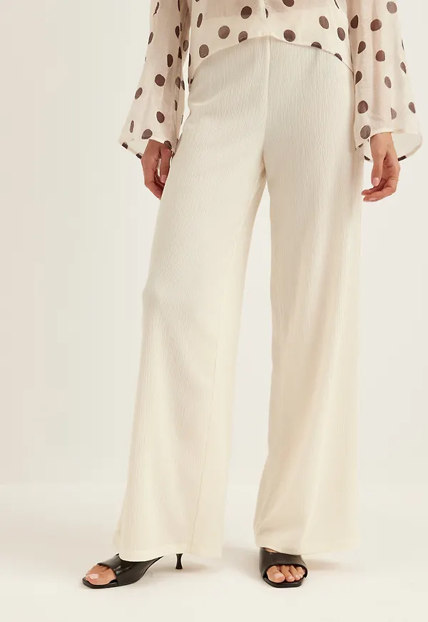 Structure Wide Trousers