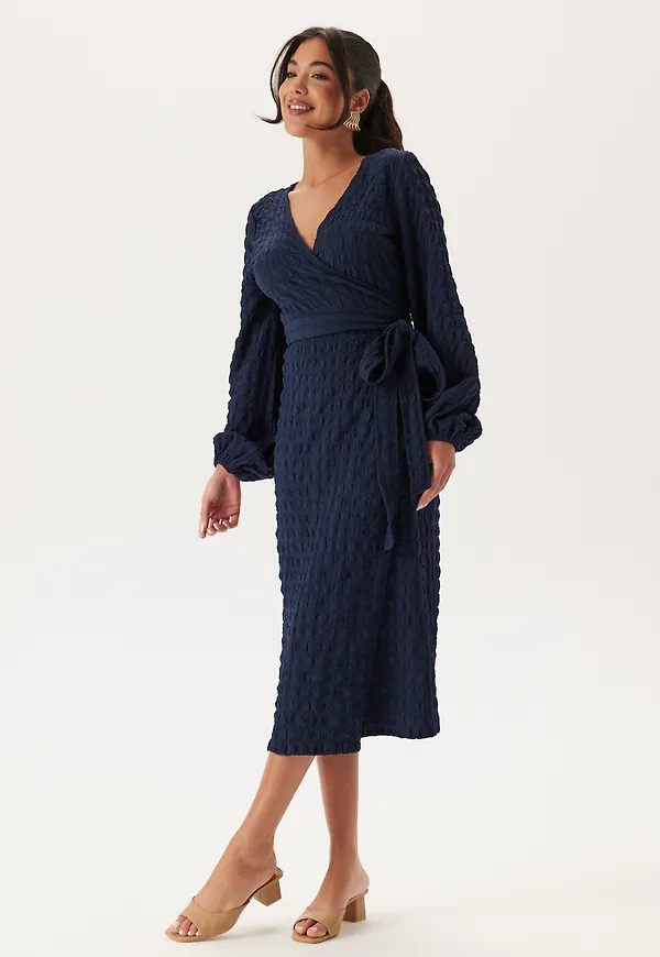 Structure Wrap Dress