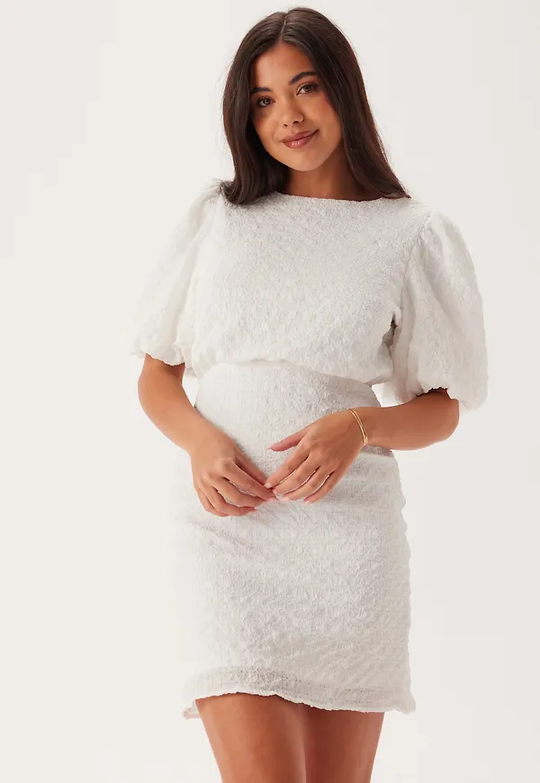 Structured Bow Short Dress – Bubbleroom
