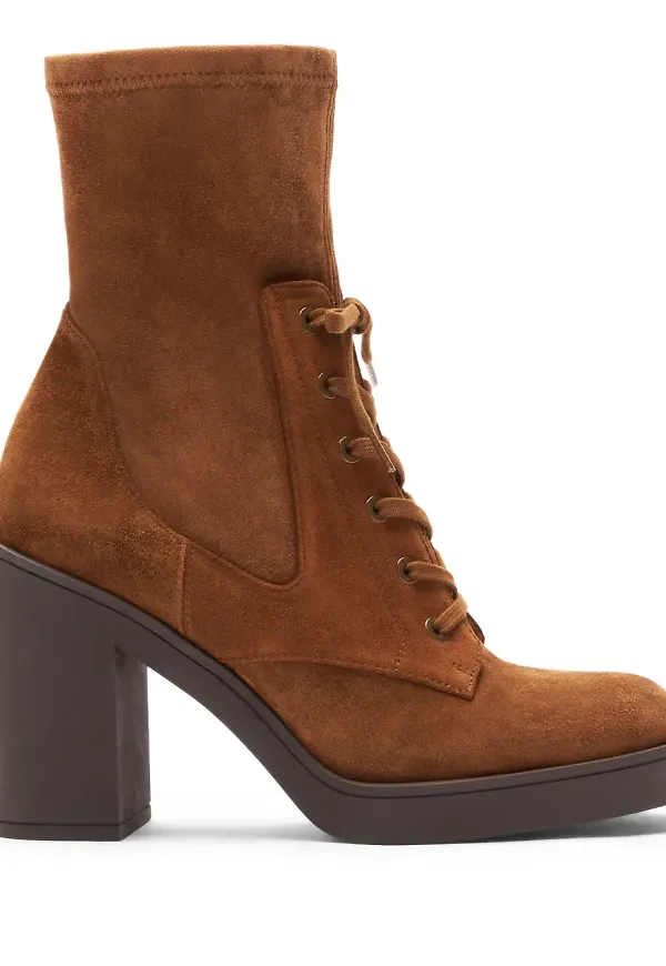 Stuart Weitzman Everitt stövlar 80 mm - Brun