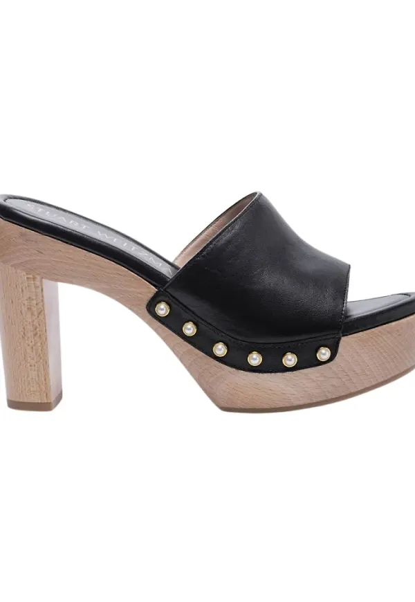 Stuart Weitzman Mulor Svart, Dam