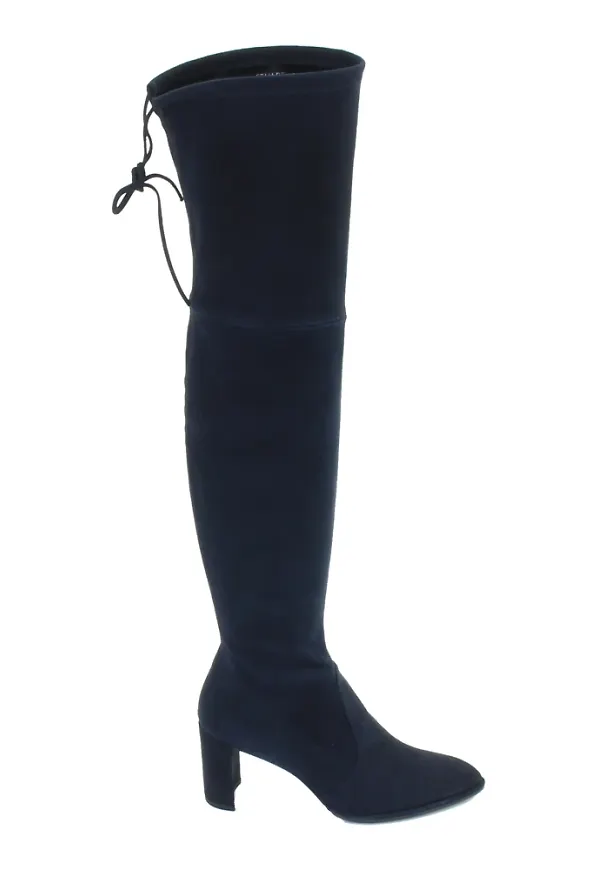 Stuart Weitzman Over-knee Boots Blå, Dam