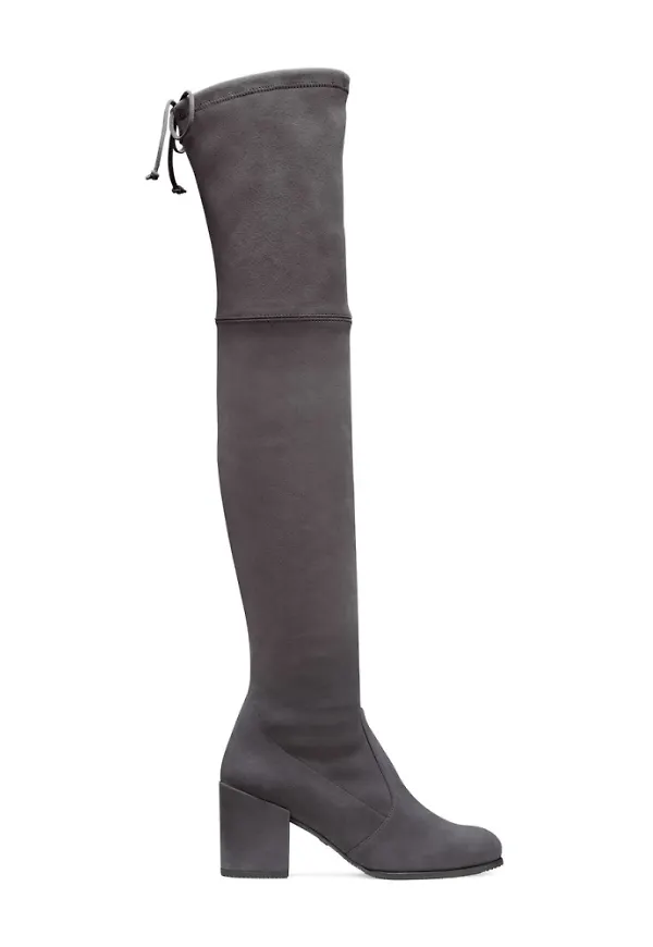 Stuart Weitzman Tieland -stövlar Grå, Dam