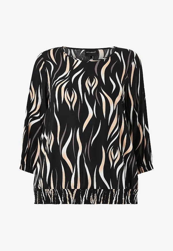 Studio - Blus sPamela Blouse - Svart