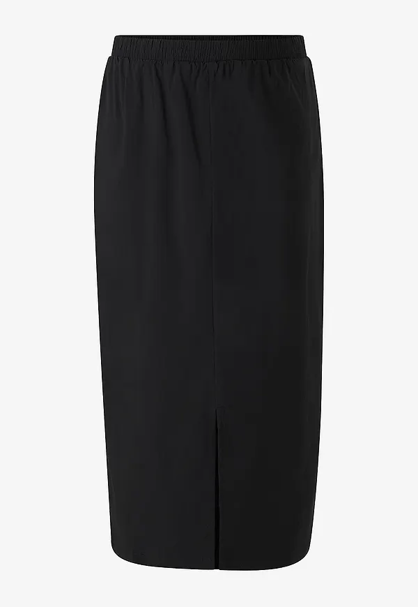 Studio - Kjol sAnnebell Skirt With Slit - Svart
