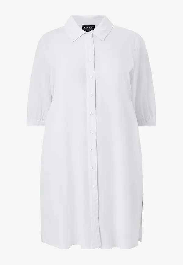 Studio - Långskjorta sEmilie Shirt - Vit