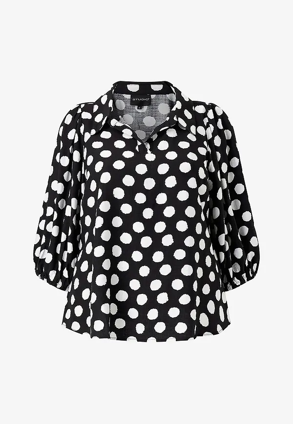 Studio - Blus sTiff - Svart