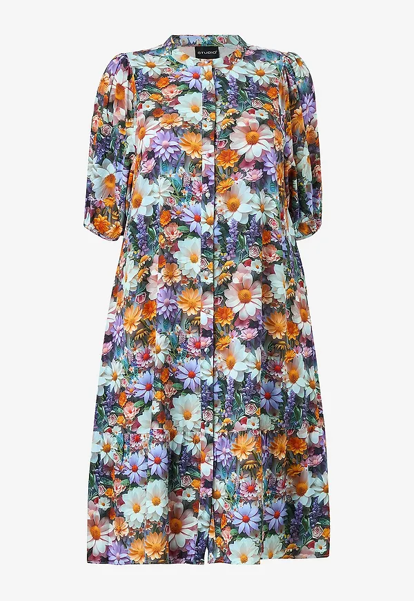 Studio - Klänning sAgnethe Dress - Flerfärgad
