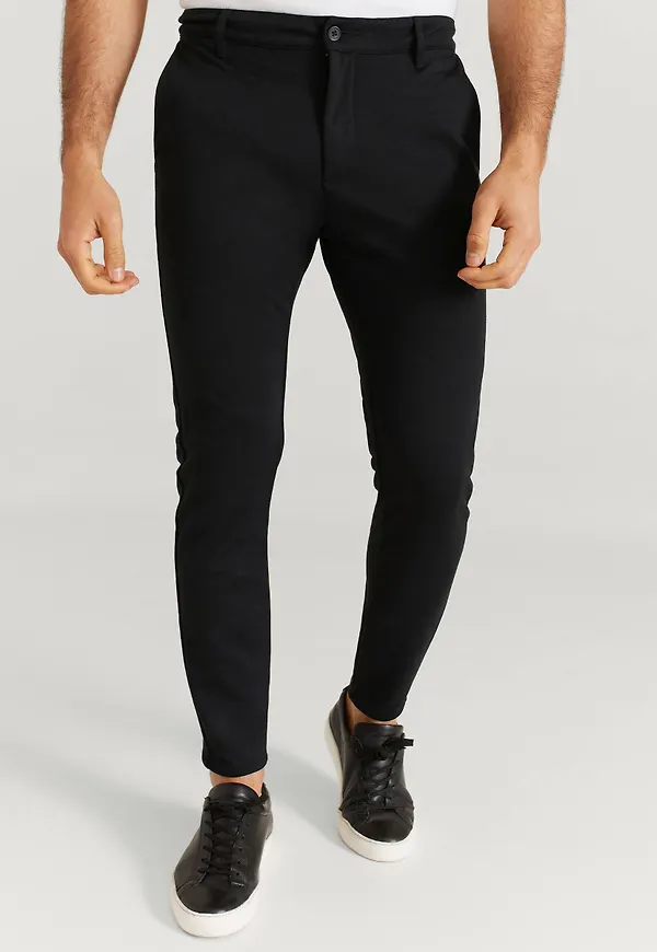 Studio Total - Byxor Soft Chino - Svart - XS