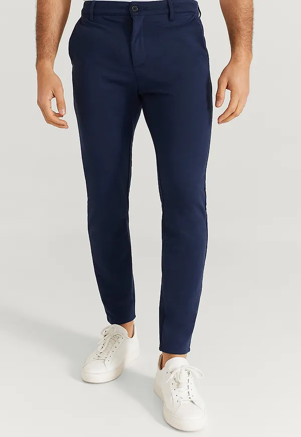 Studio Total - Byxor Soft Chino - Blå