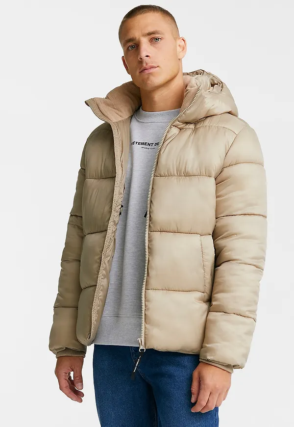 Studio Total - Jacka Recycled Puffer Jacket - Beige