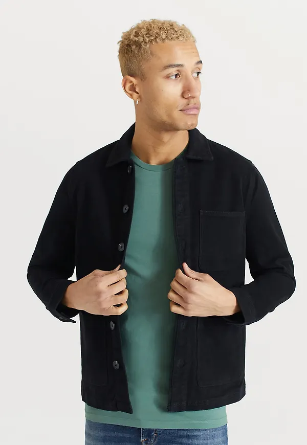 Studio Total - Overshirt Favourite Twill Overshirt - Svart