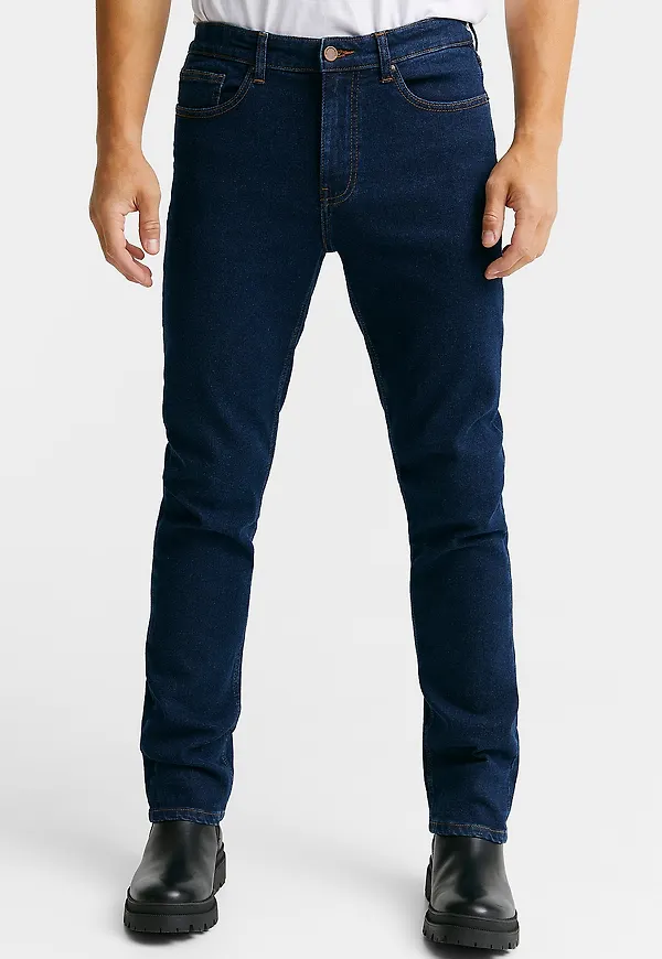 Studio Total - Slim Fit Jeans - Blå