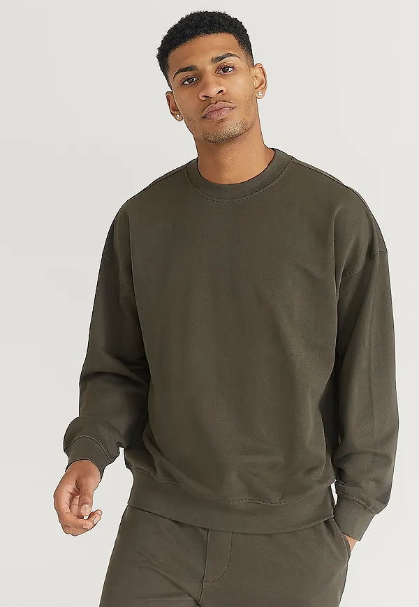 Studio Total - Sweatshirt Studio Crew - Grön