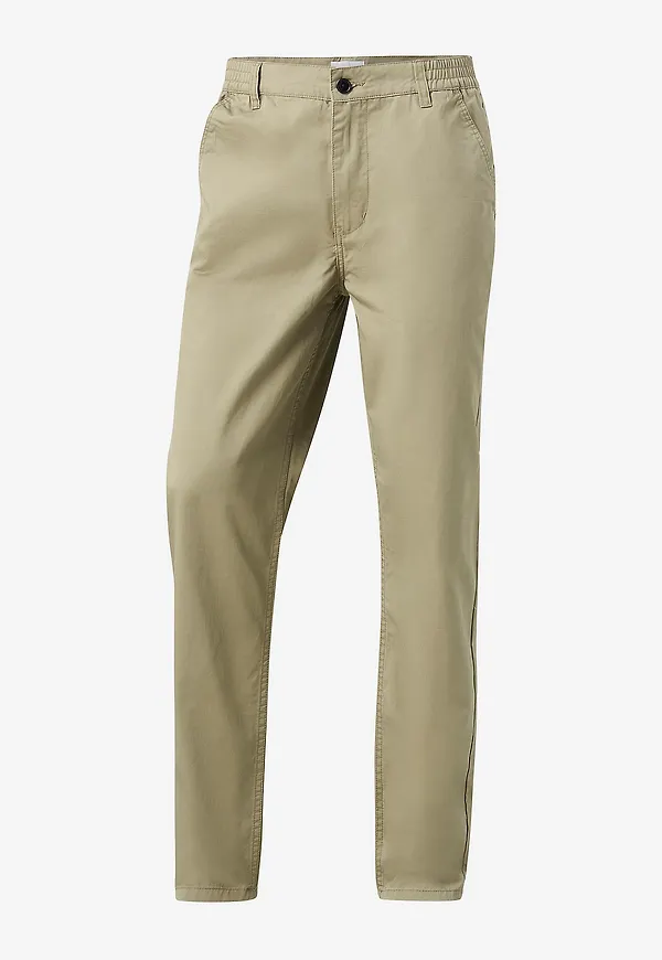Studio Total - Tapered Fine Twill Trousers - Beige