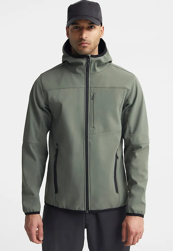 Studio Total Active - Jacka Softshell Jacket - Grön