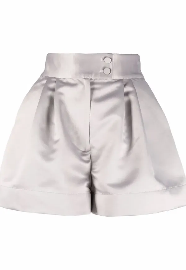 STYLAND shorts med vida ben - Grå