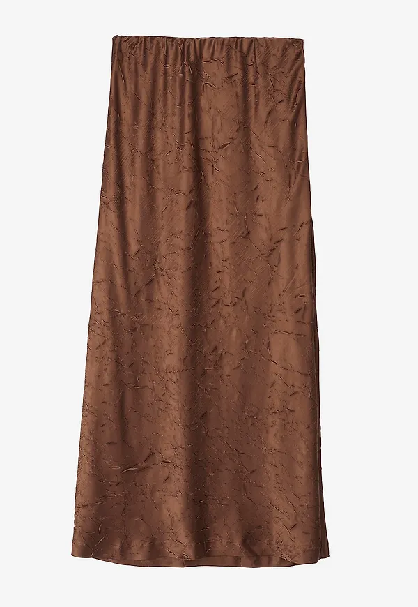 Stylein - Maxikjol Mabel Skirt - Brun