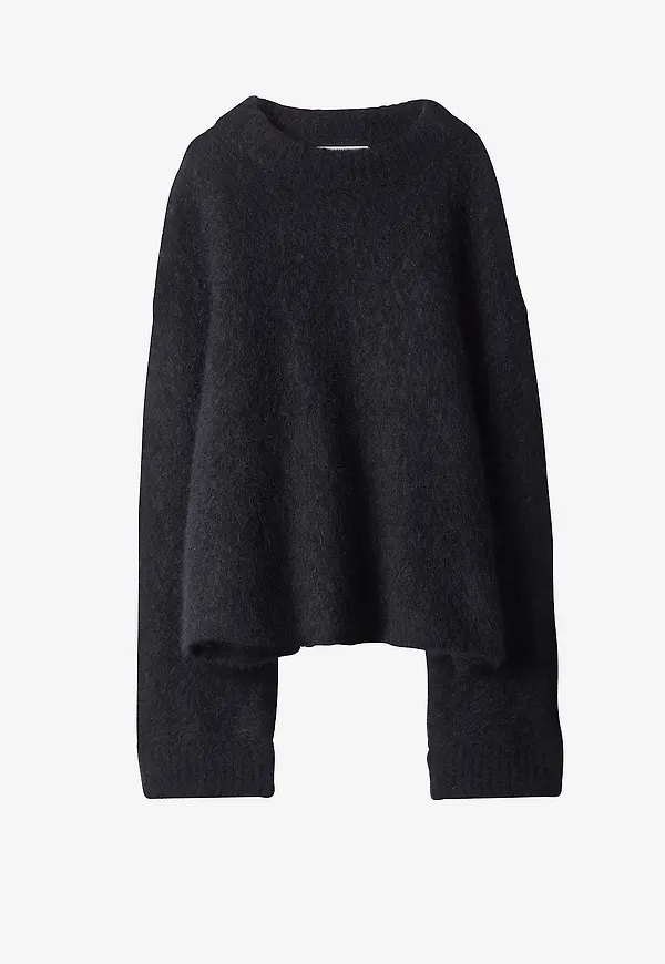 Stylein - Tröja Niclas Short Sweater - Svart