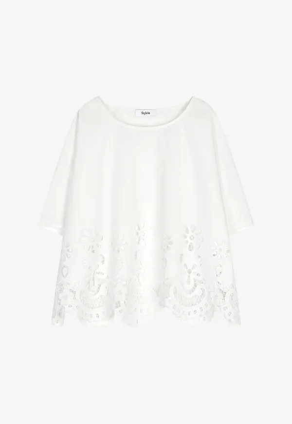 Stylein - Blus Jassira Blouse - Vit