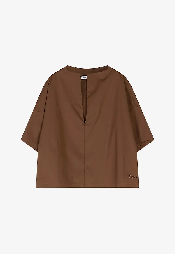 Stylein - Blus Joelle Blouse - Brun