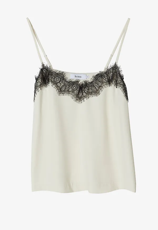 Stylein - Linne Modane Top - Vit