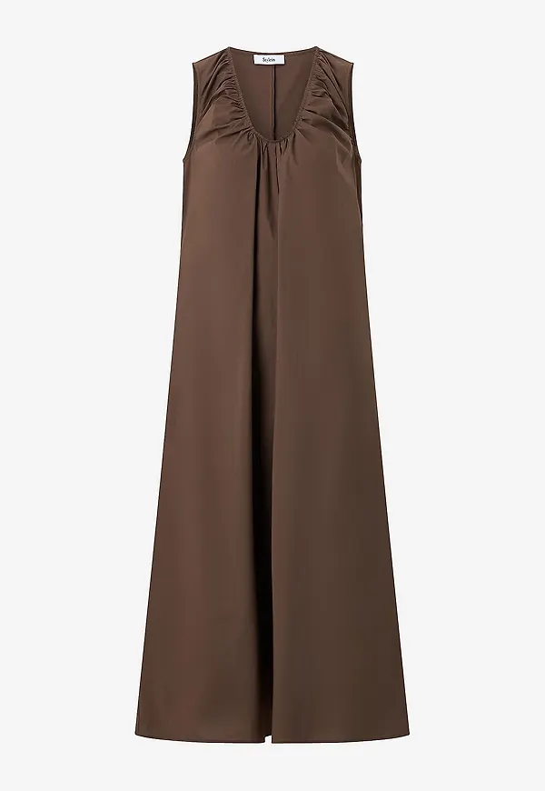 Stylein - Maxiklänning Jaisie Dress - Brun