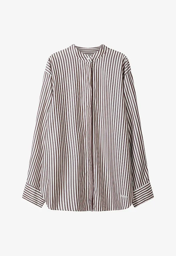 Stylein - Skjorta Mandria Shirt - Brun