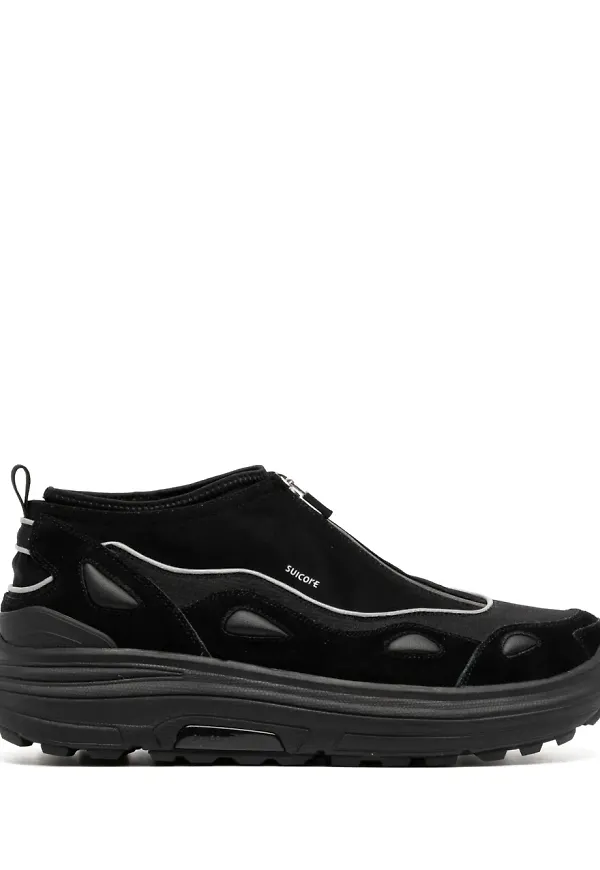 Suicoke Akk-Zip sneakers med panel - Svart