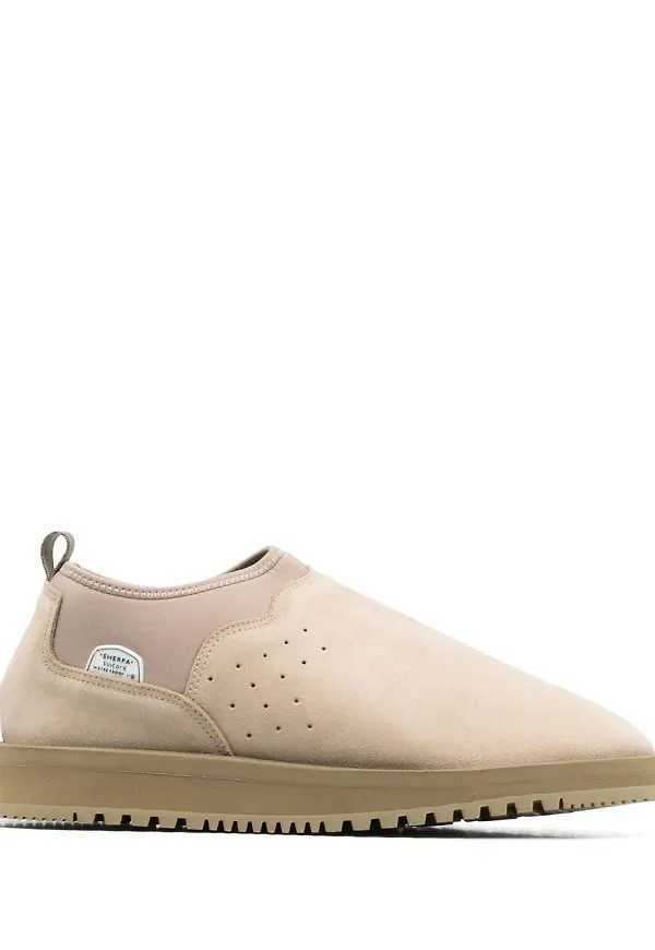 Suicoke loafers med ankelstrumpor - Neutral