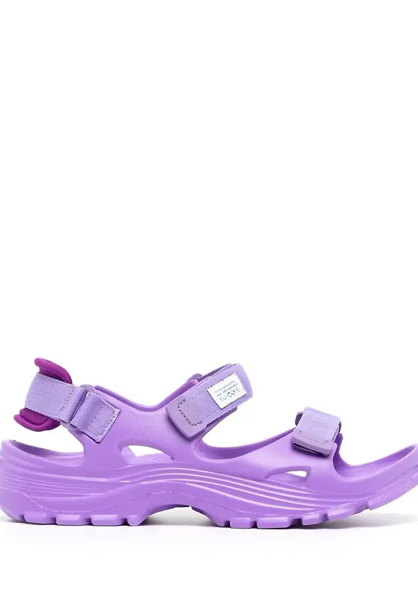 Suicoke WAKE sandaler med kardborreband - Lila