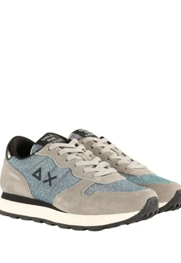 Sun68 - Sneakers - Grå - Dam - Storlek: 37 Eu,36 EU