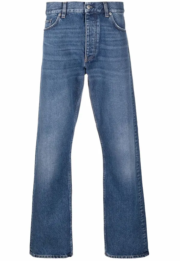 Sunflower straight-jeans - Blå