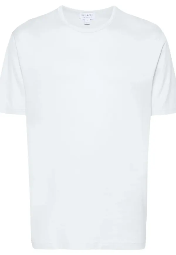 Sunspel klassisk t-shirt - Blå