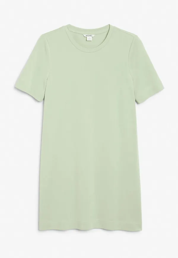Super-soft t-shirt dress - Green