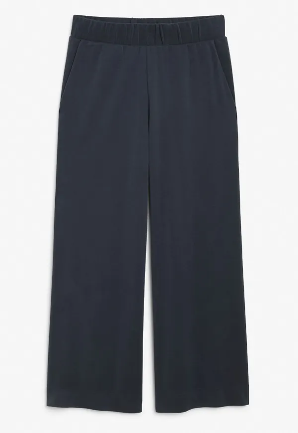 Super-soft trousers - Black