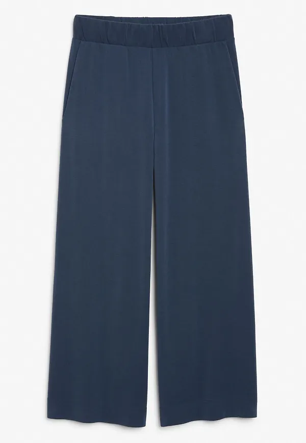 Super-soft trousers - Blue