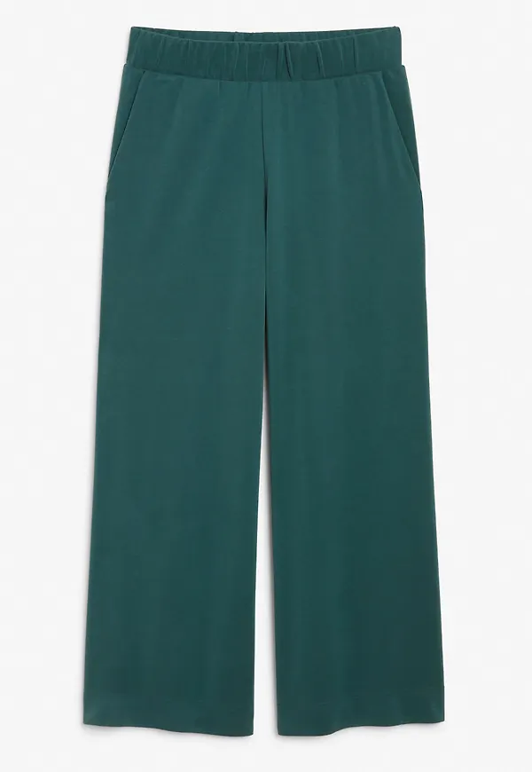 Super-soft trousers - Green
