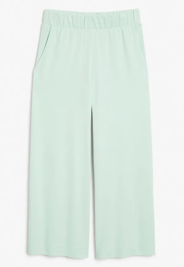 Super-soft trousers - Green
