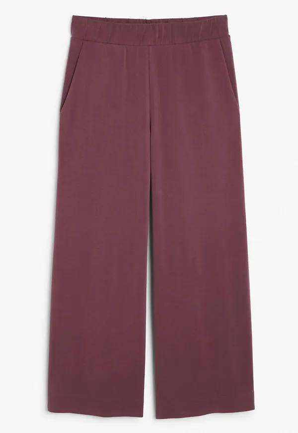 Super-soft trousers - Red