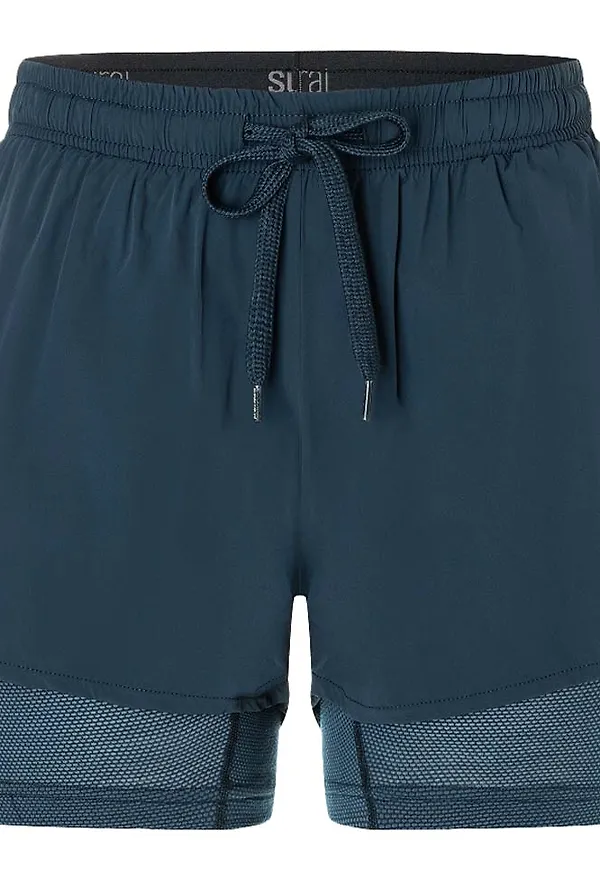 super.natural Women's Double Layer Shorts Blueberry