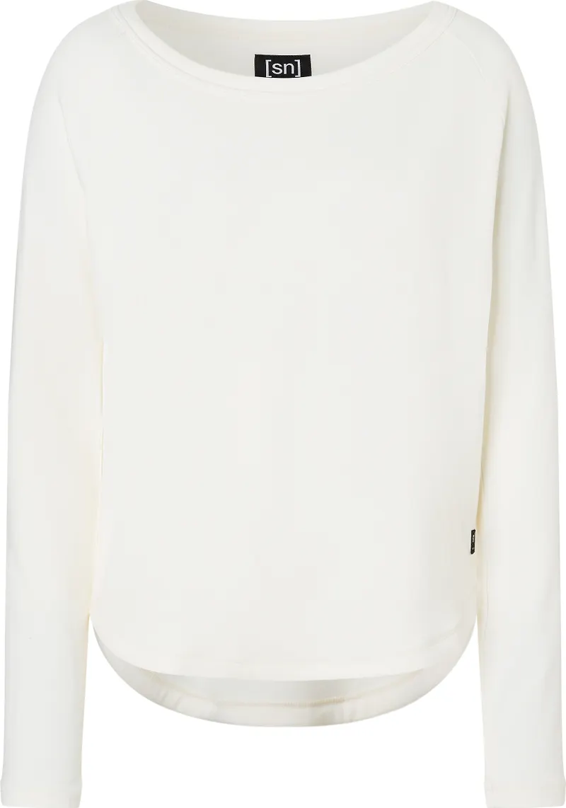 super.natural Women's Everyday Crew Fresh White