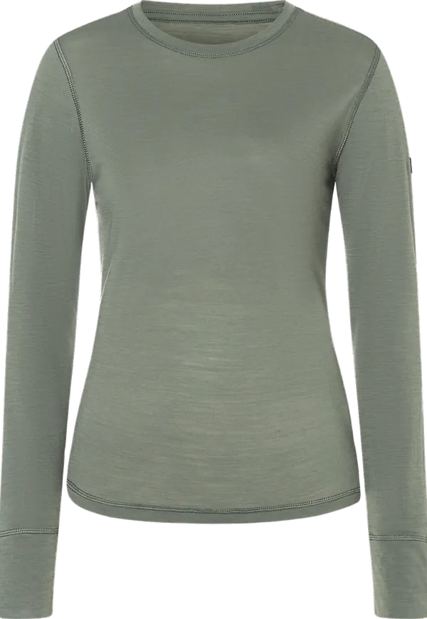 super.natural Women´s Sierra140 Long Sleeve Eucalyptus