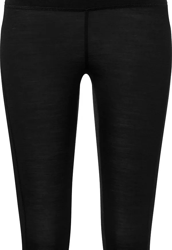 super.natural Women's Tundra175 Comfy Tight 3/4 Jet Black