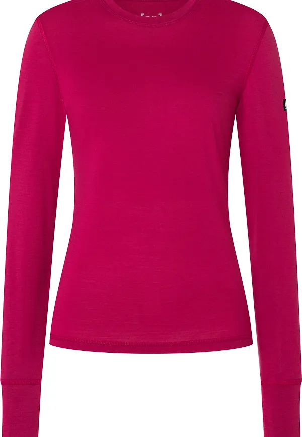 super.natural Women's Tundra175 Long Sleeve Sangria