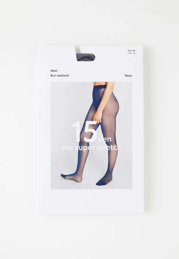 Super stretch matt strumpbyxor 15 denier