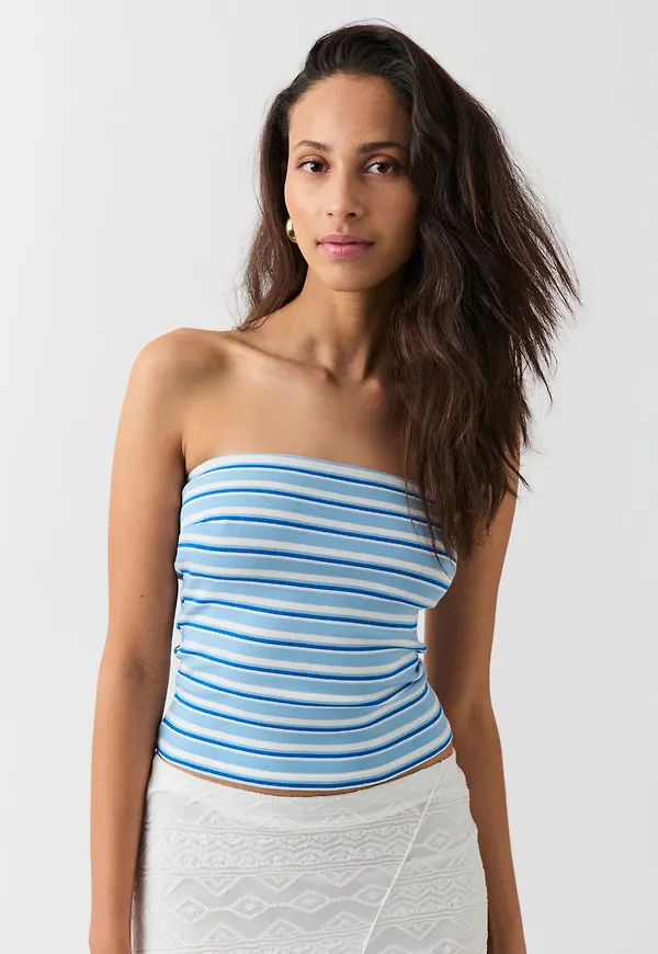 Super stretch tube top