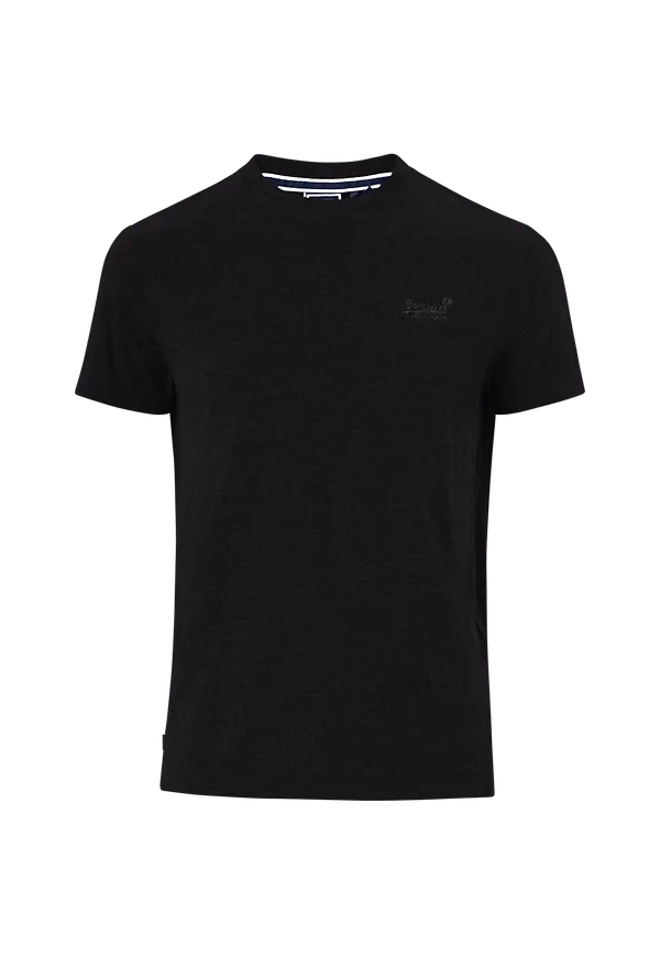 Superdry - T-shirt Vintage Logo Emb Tee - Svart - XL